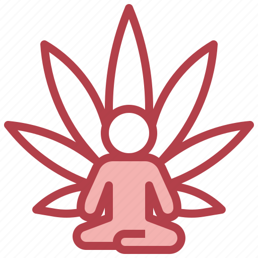 Anxiety, reduction, medical, healthcare, weed icon - Download on Iconfinder