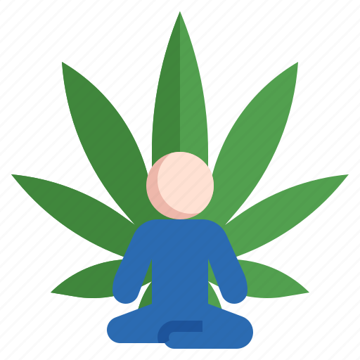 Anxiety, reduction, medical, healthcare, weed icon - Download on Iconfinder