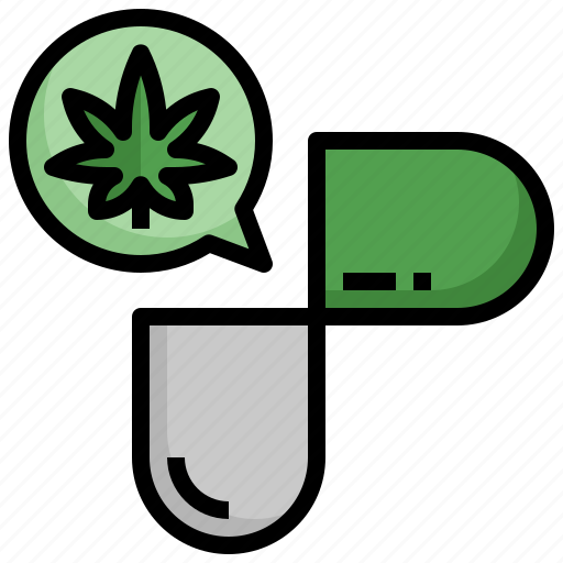 Capsule, cannabis, drugs, healthcare, medical, botanical icon - Download on Iconfinder