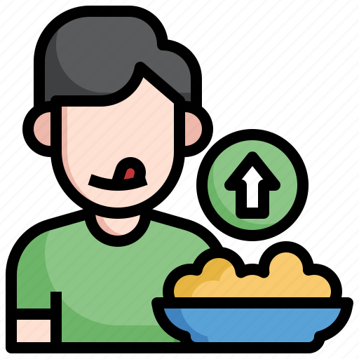 Increased, appetite, food, restaurant, weed, cannabis icon - Download on Iconfinder