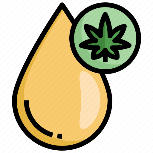 Oil, drop, cannabis, cbd, healthcare, medical icon - Download on Iconfinder