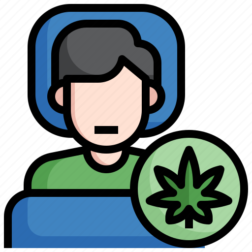 Sleep, weed, insomnia, cannabis, sleeping icon - Download on Iconfinder