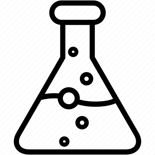 Flask, lab, laboratory, research, science, test, tube icon - Download on Iconfinder