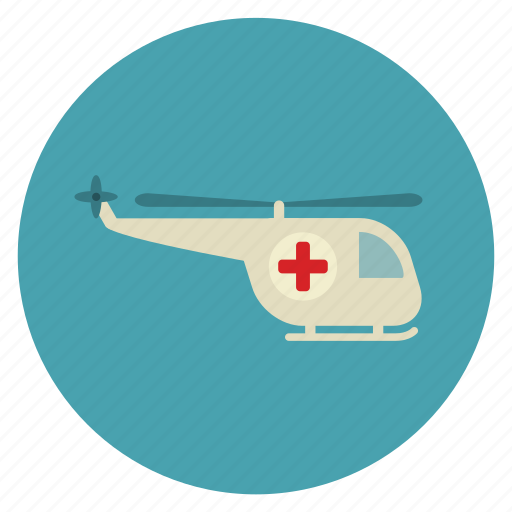 Transportation, emergency, medical, clinic, safety, ambulance, helicopter icon - Download on Iconfinder