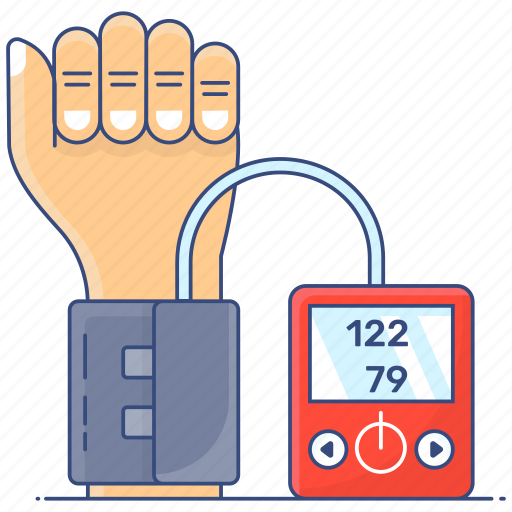 Blood, pressure, bp apparatus, blood pressure, medical equipment, medical instrument, sphygmomanometer icon - Download on Iconfinder