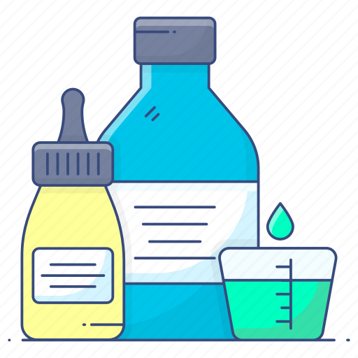 Cough, syrups, cough syrups, medication, vaccine, syrup bottles, drugs icon - Download on Iconfinder