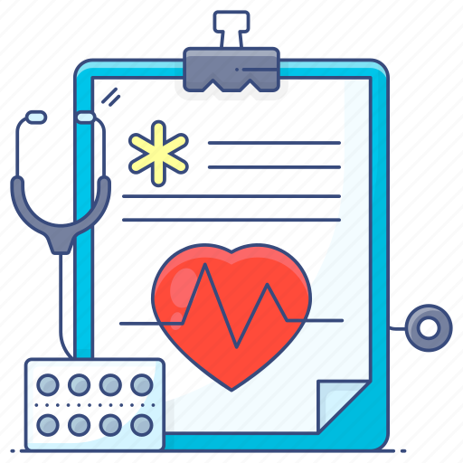 Diagnosis, health report, medical report, doctor report, prescription icon - Download on Iconfinder