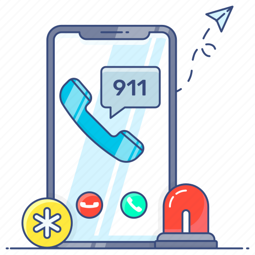 Emergency, call, phone, emergency call, hospital call service, aid call, medical phone icon - Download on Iconfinder