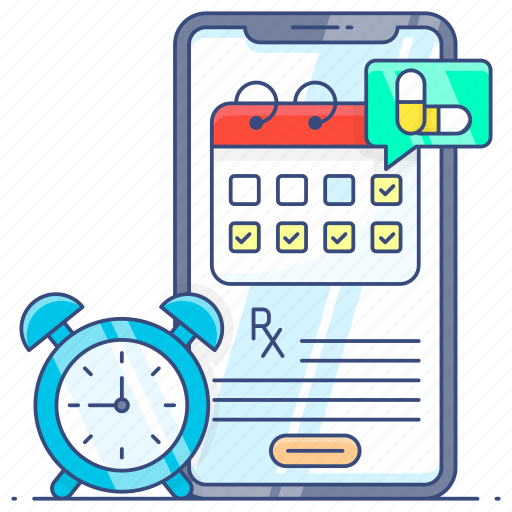 Medical, reminder, online appointment, vaccination date, medical reminder, medical calendar, health reminder icon - Download on Iconfinder