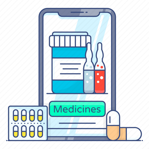 Online, pharmacy, online consultation, emergency services, online healthcare, medical services, medical report icon - Download on Iconfinder
