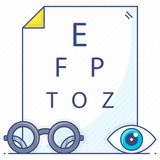 Ophthalmology, eye care, eye test, optical health, vision test icon - Download on Iconfinder