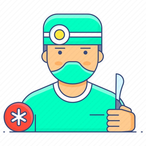 Surgeon, doctor, medicine, healthcare, treatment icon - Download on Iconfinder