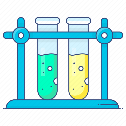 Test, tubes, lab equipment, lab test, test tubes, chemical flasks, laboratory testing icon - Download on Iconfinder