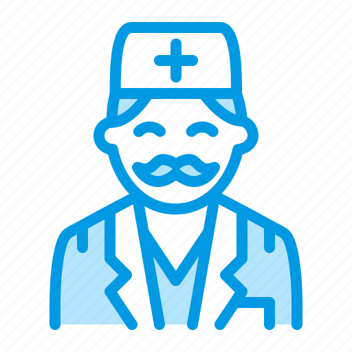 Chief, doctor, male, medical icon - Download on Iconfinder
