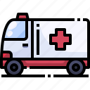 ambulance, car, emergency, hospital, medical, transtation