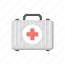 box, delivery, doctor, emergency, first aid kit, medical, package