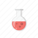 beaker, bottle, chemical, flask, liquid, medical, synthesis 