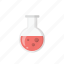 beaker, bottle, chemical, flask, liquid, medical, synthesis 