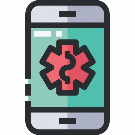Hospital element, medical, nursing, smartphone, treatment icon - Download on Iconfinder