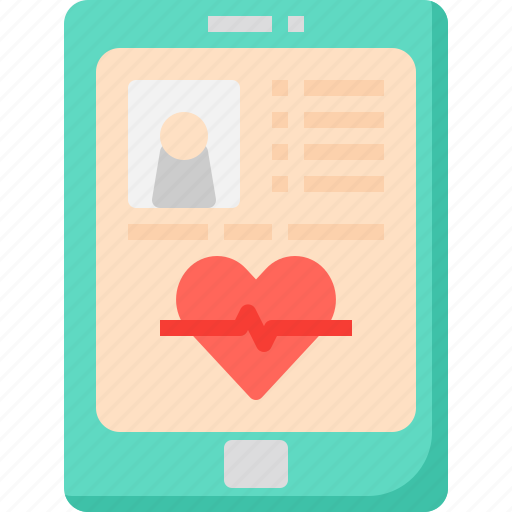 Data, equipment, healthcare, history, medical, patient, smartphone icon - Download on Iconfinder