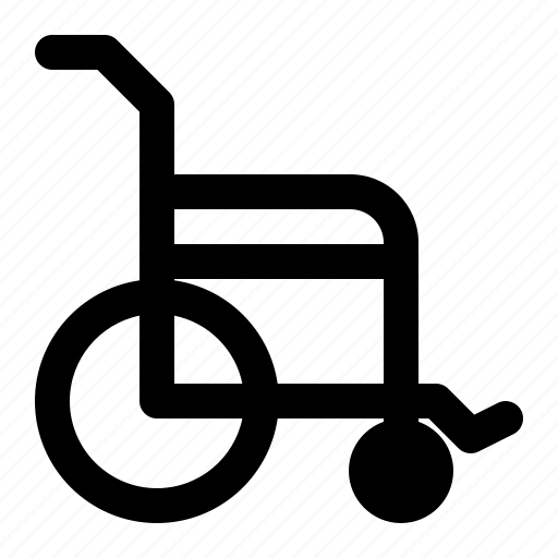 Wheelchair, wheel, chair, medial, equipment, sick icon - Download on Iconfinder