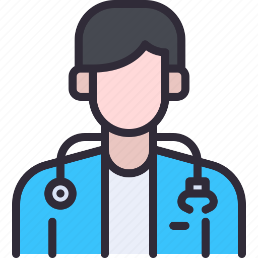Avatar, doctor, man, profession, stethoscope icon - Download on Iconfinder
