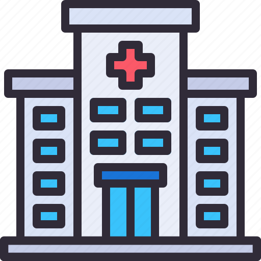 Buidling, clinic, healthcare, hospital, medical icon - Download on Iconfinder