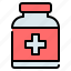 bottle, drug, medical, medicine, pharmacy, pill, vaccine 
