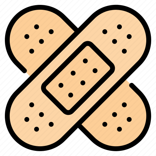 Band aid, bandage, first aid, first aid kit, medicine, plaster, wound icon - Download on Iconfinder