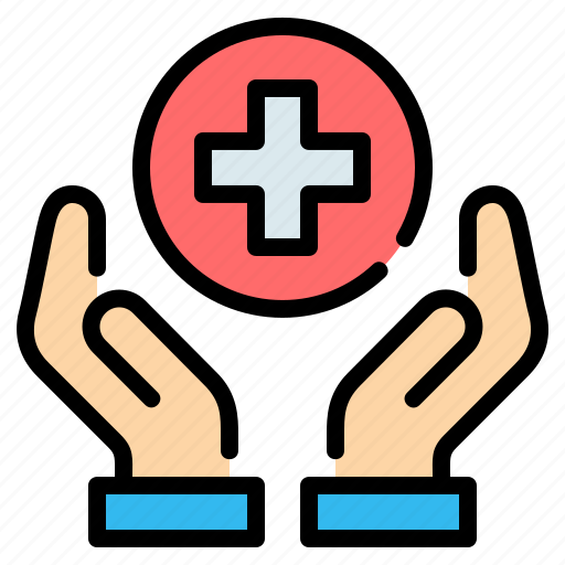 Care, hand, health, healthcare, hospital, medical, red cross icon - Download on Iconfinder