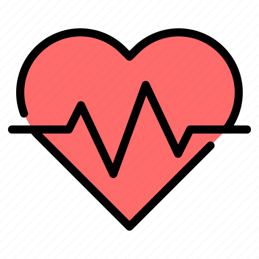 Cardiogram, cardiology, heart, heartbeat, medical, rate, wave icon - Download on Iconfinder