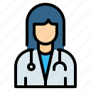avatar, doctor, medical, nurse, physician, stethoscope, surgeon
