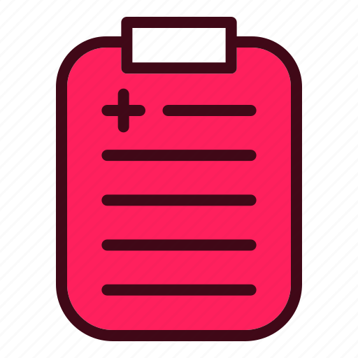 Medical, note, list, health icon - Download on Iconfinder