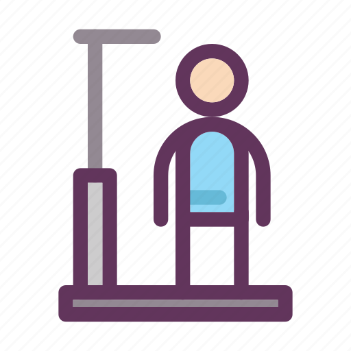 Growth chart, healthy, height measurement, height scale, medical, meter, tall icon - Download on Iconfinder