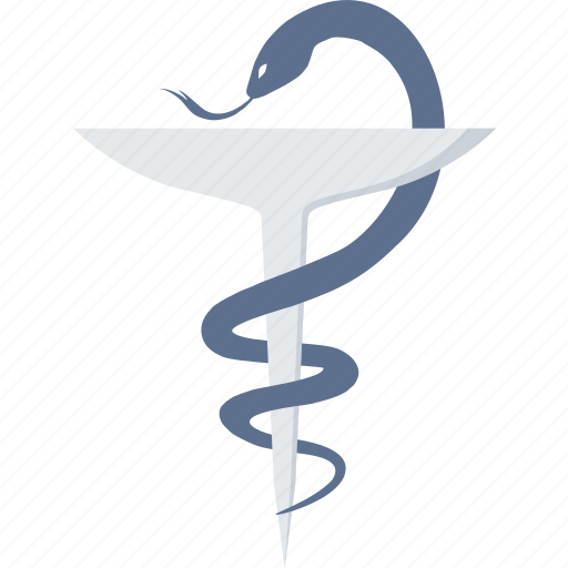 Asclepius, caduceus, health, healthcare, logo, medical, sign icon - Download on Iconfinder