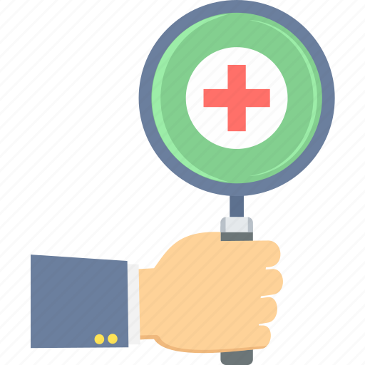 Medical, search, emergency, firstaid, health, healthcare, red cross icon - Download on Iconfinder