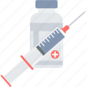 vaccination, flu, injection, medical, needle, syringe, vaccine