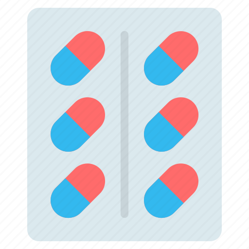 Blister, capsule, drug, medicine, pack, pharmacy, pill icon - Download on Iconfinder