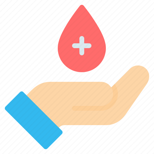 Blood, charity, donate, donation, donor, hand, transfusion icon - Download on Iconfinder