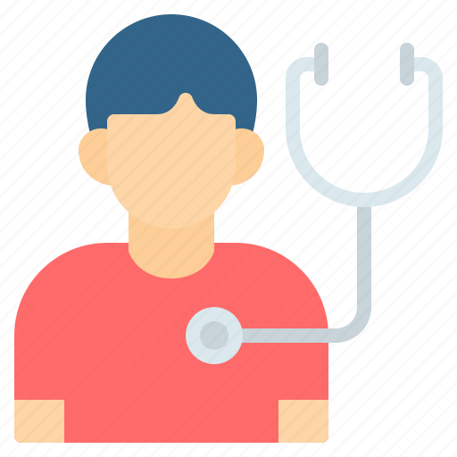 Avatar, checkup, examination, health, medical, patient, stethoscope icon - Download on Iconfinder