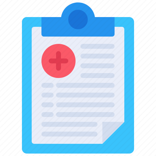 Clipboard, health, healthcare, medical, report icon - Download on Iconfinder