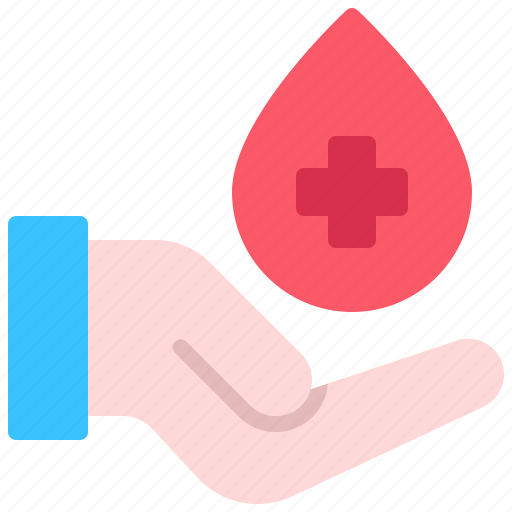 Blood, donation, hand, healthcare, save icon - Download on Iconfinder