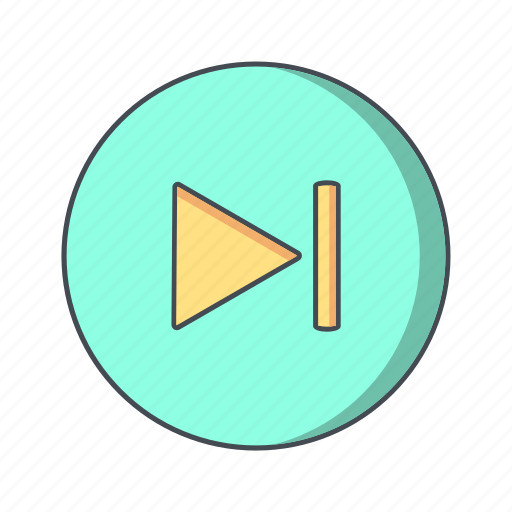 Forward, next, music player icon - Download on Iconfinder