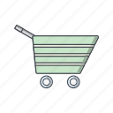 cart, shopping cart, trolley