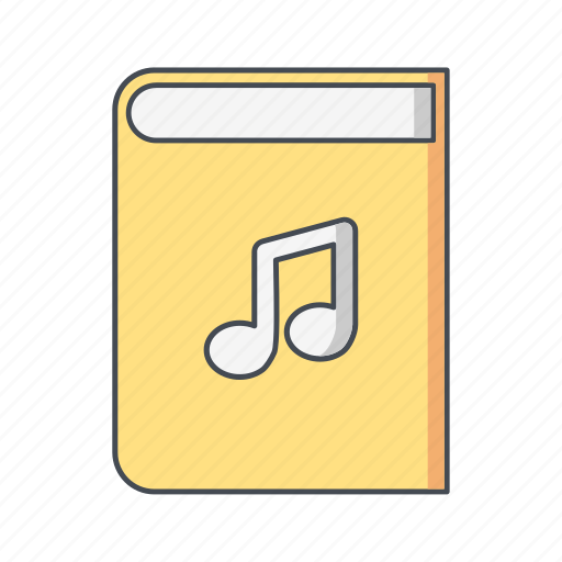 Ebook, music book, music library icon - Download on Iconfinder