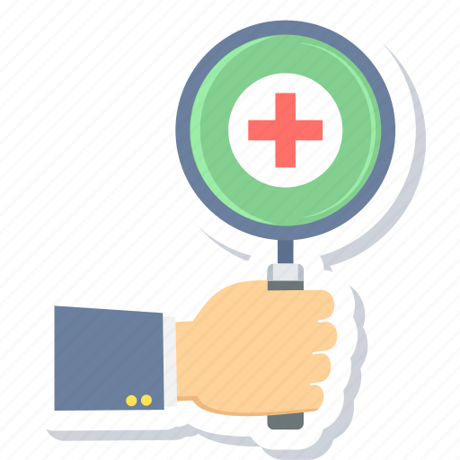 Medical, search, health, healthcare, hospital icon - Download on Iconfinder
