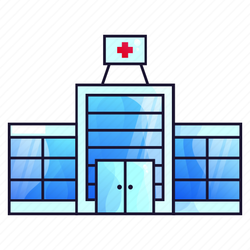 Building, healthcare, hospital, medic, medicine, paramedic, physician icon - Download on Iconfinder