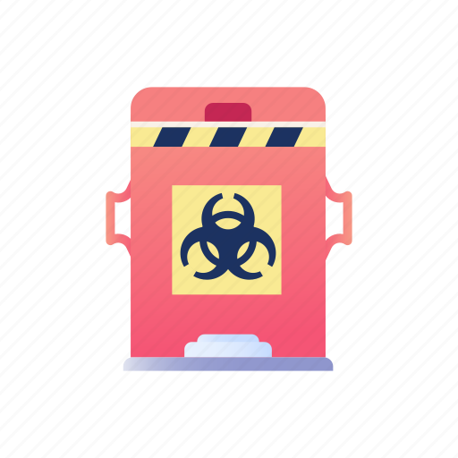 Biological, contaminated, hazard, hazardous, toxic, virus, waste icon - Download on Iconfinder