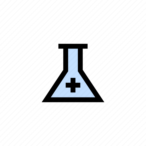 Beaker, flask, healthcare, medical, testing icon - Download on Iconfinder