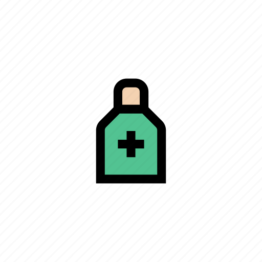 Bottle, healthcare, medical, pharmacy, syrup icon - Download on Iconfinder